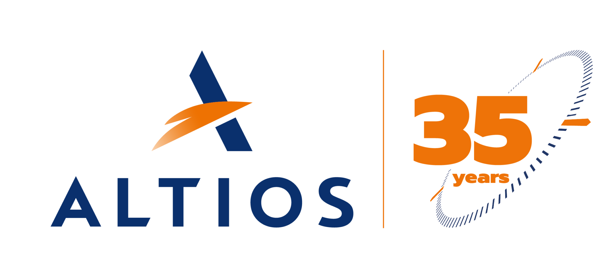 LOGO ALTIOS - 35e ANNIVERSAIRE
