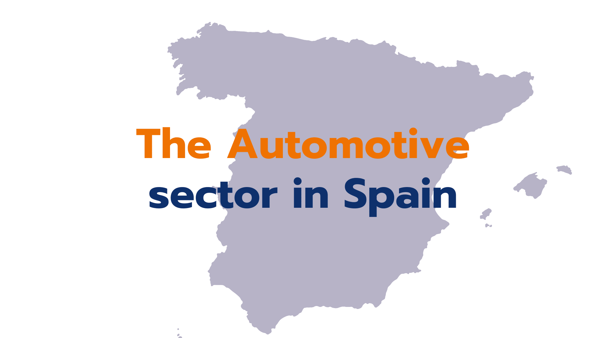 Infographic "The Automotive Sector in Spain" Altios