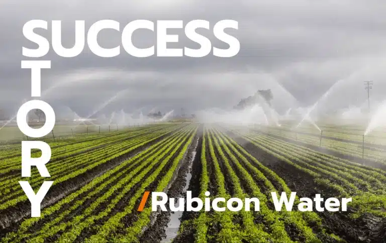 sucess story Rubicon Water
