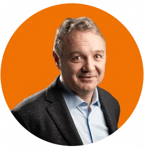 François Lamotte orange circle