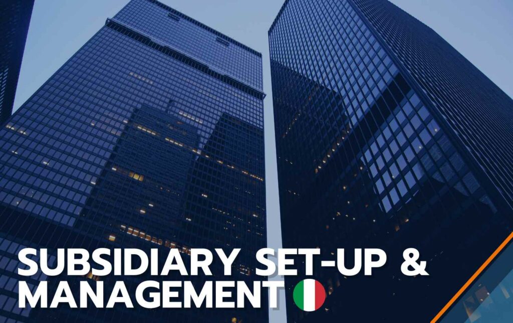 Set Up a Subsidiary Company in Italy