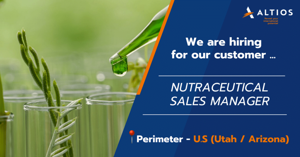 nutraceutical sales manager