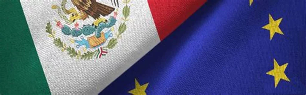 EU-Mexico Agreement symbolizing strong economic and diplomatic ties between both regions