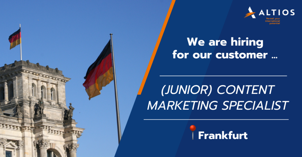 junior content marketing specialist dach