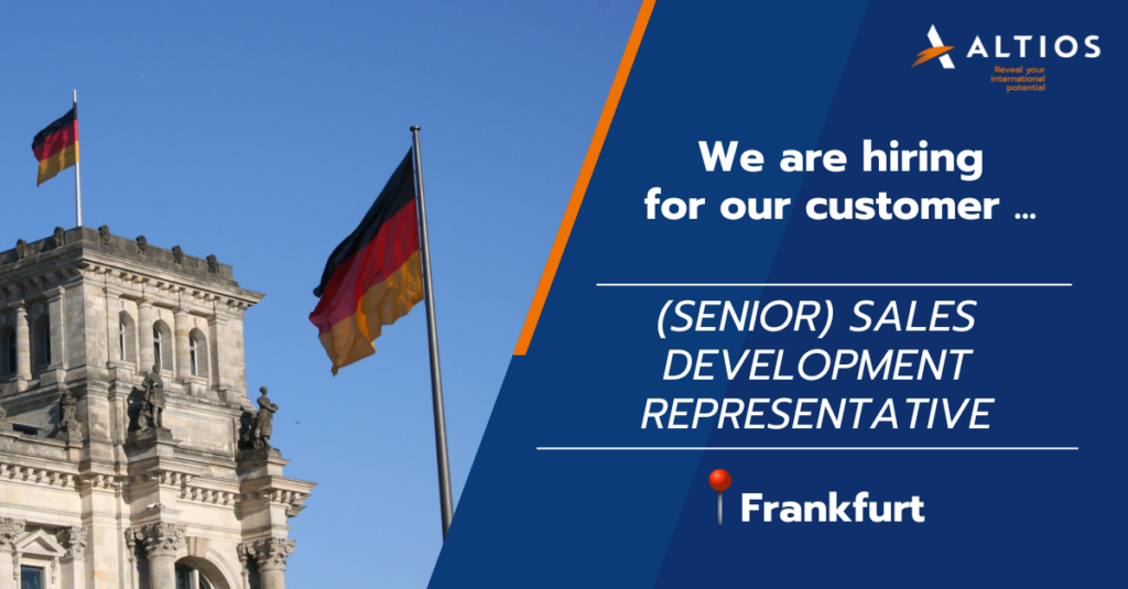 senior sales development representative dach