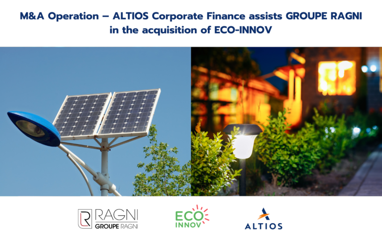 Groupe Ragni - Acquisition Eco-Innov