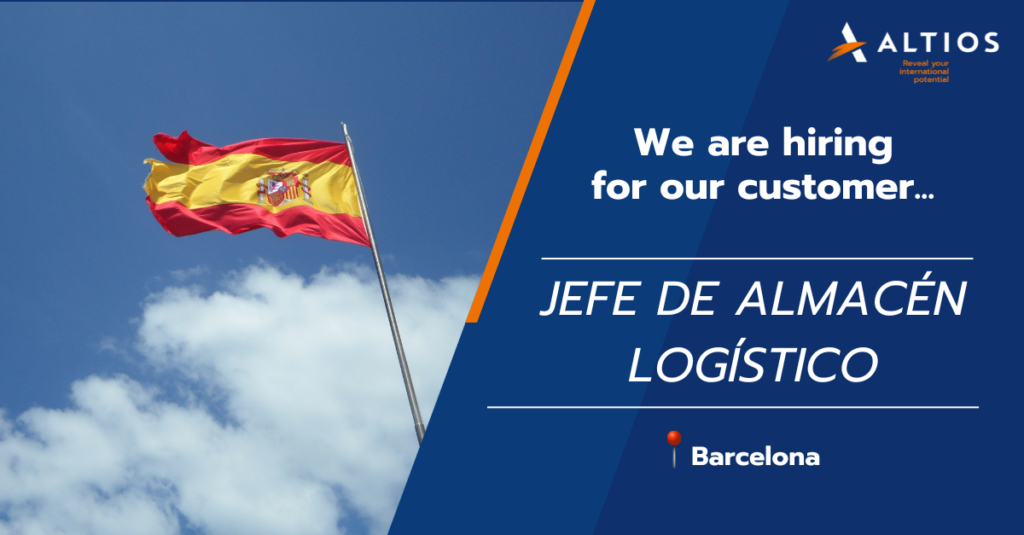 Jefe de Almacen Logistico Barcelona