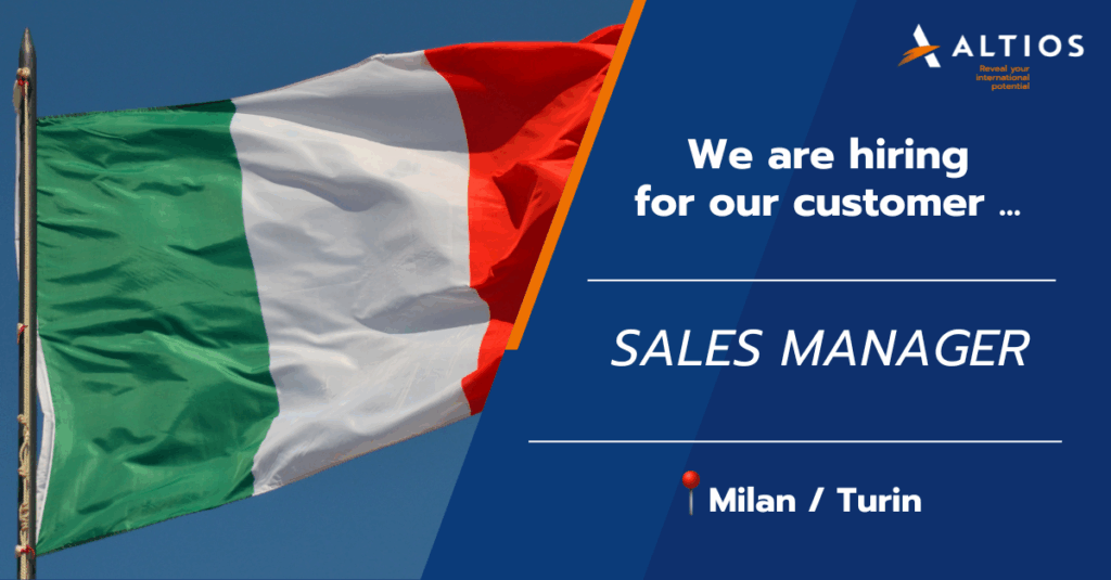 sales manager italy