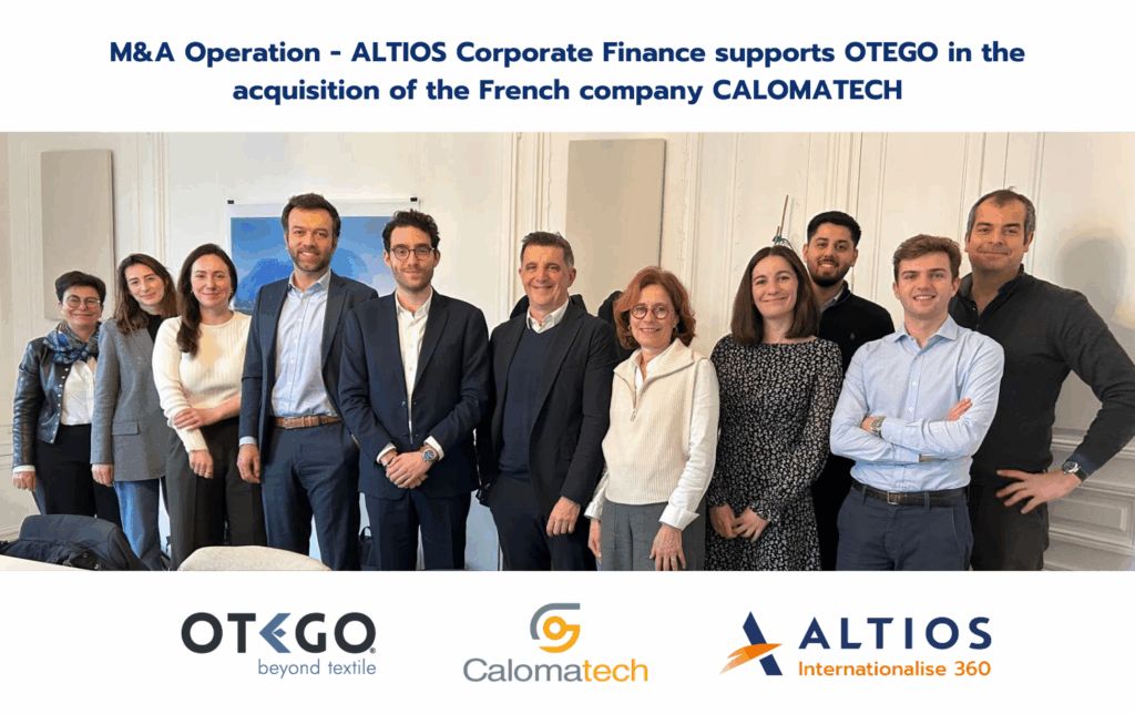 M&A Operation OTEGO - CALOMATECH