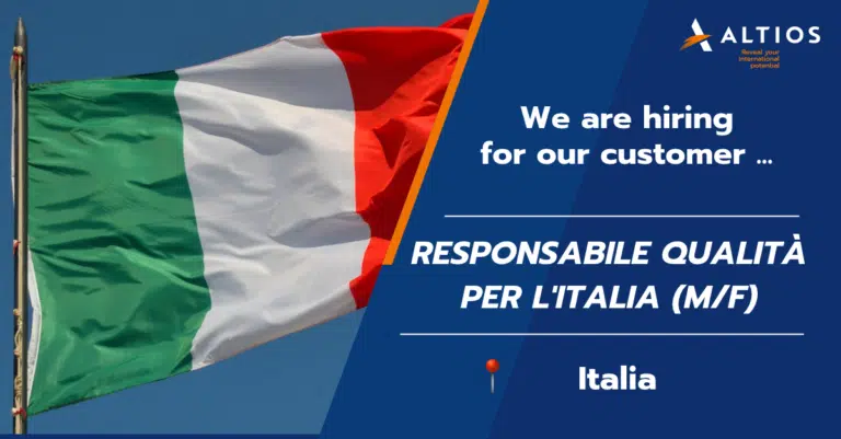 Responsabile Qualità per l'Italia