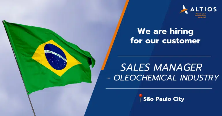 Sales Manager - Oleochemical Industry